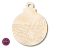 Unfinished Wood Etched Butterfly Ornament Shape | JGrondz | Paint By Line Crafts | up to 30" DIY