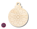 Unfinished Wood Etched Mandala Two Ornament Shape | JGrondz | Paint By Line Crafts | up to 30" DIY