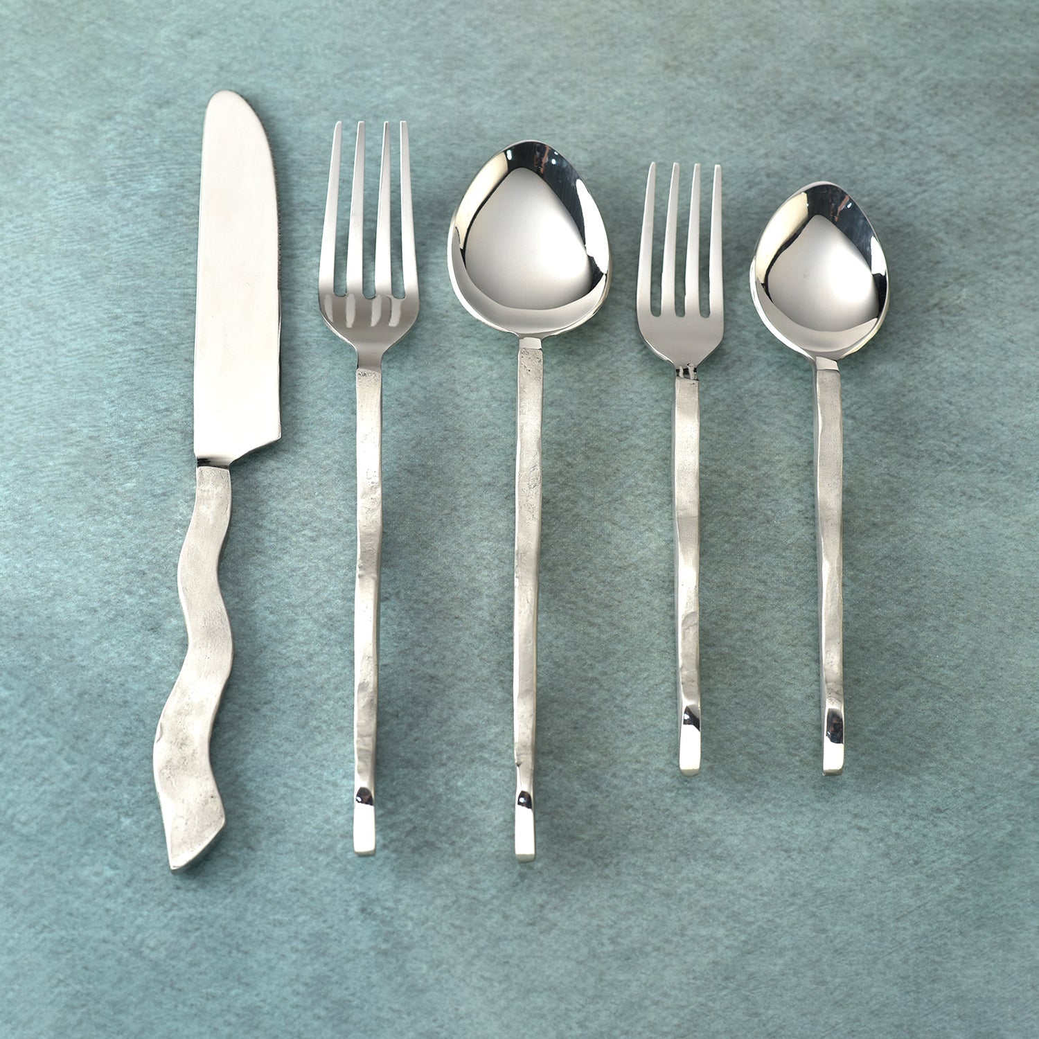 Babble Flatware, 5-Pc. Place Setting