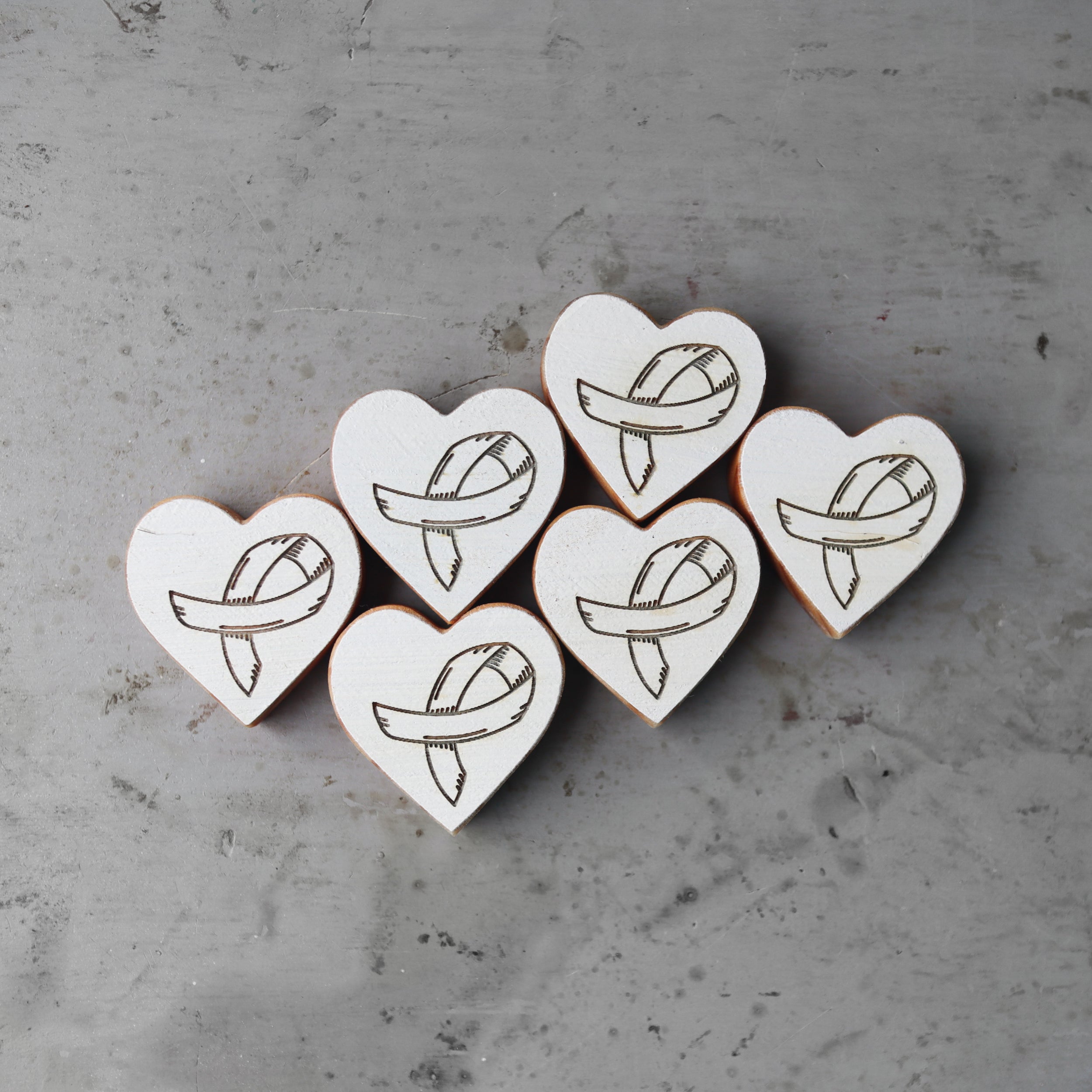 Cancer Awareness Hearts