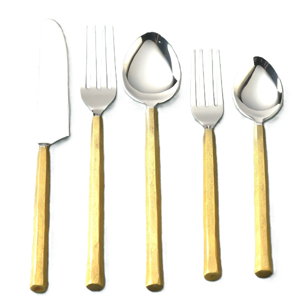 Snowflake Flatware, 5- Pc. Place Setting