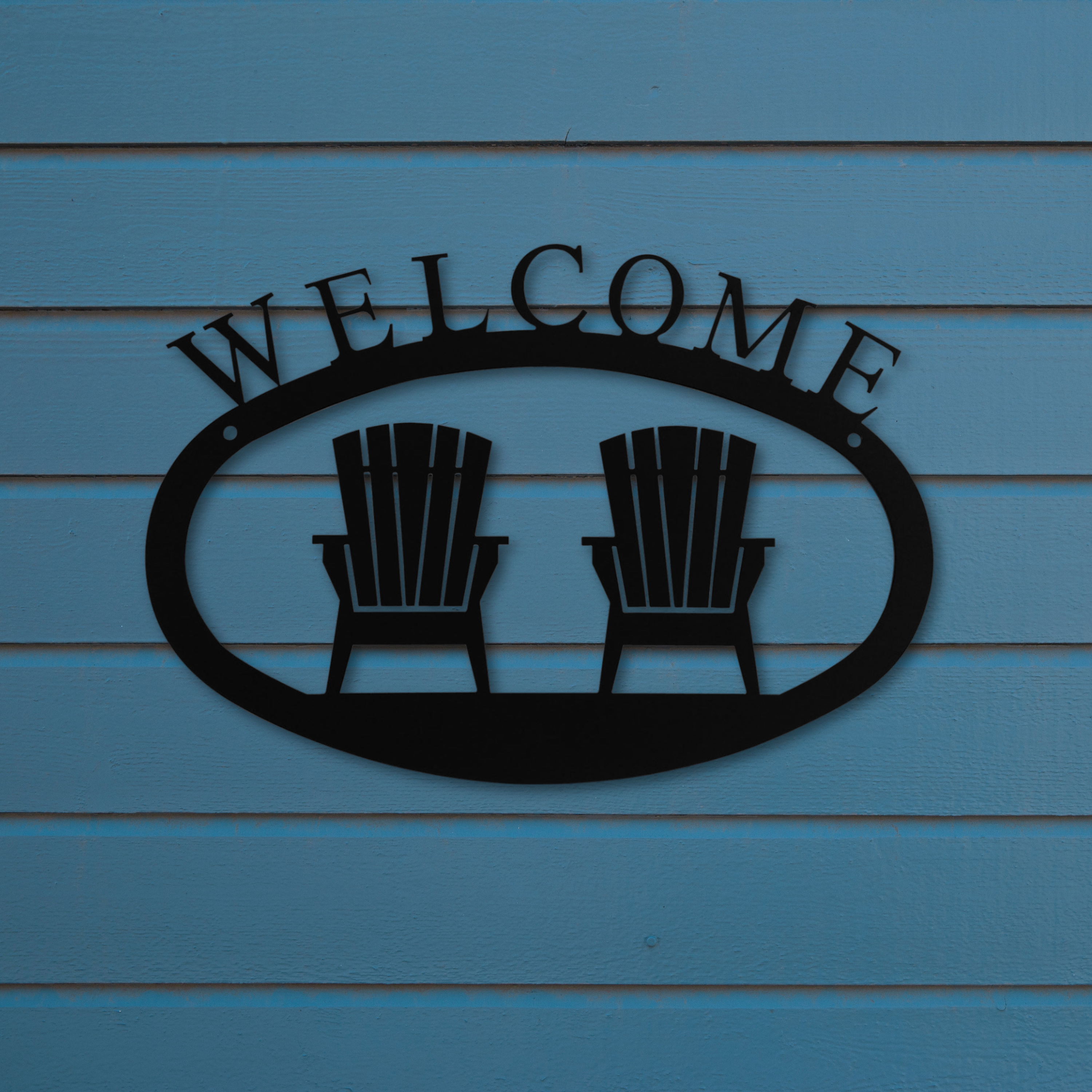 Small Adirondacks Welcome Sign