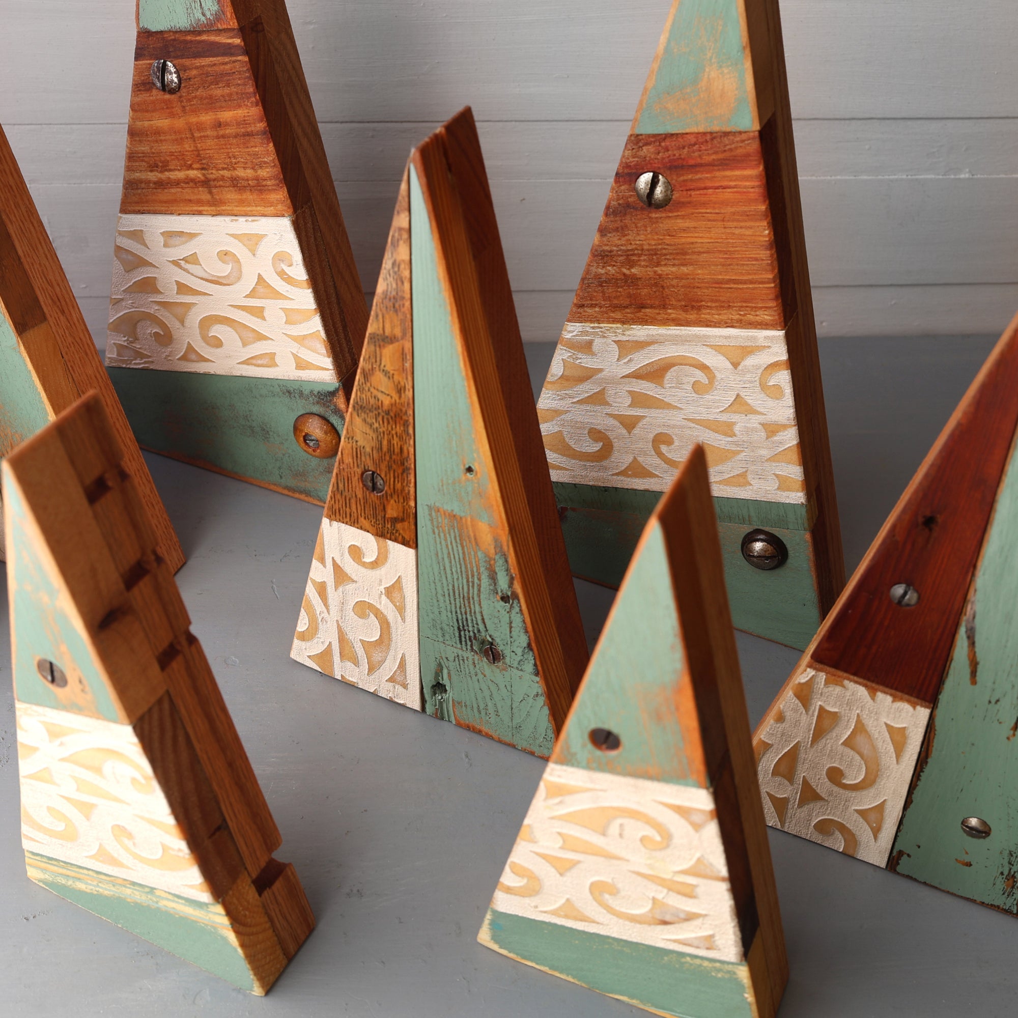 Reclaimed Wooden Christmas Trees