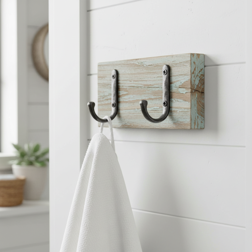 Farmhouse Rustic Towel Hook