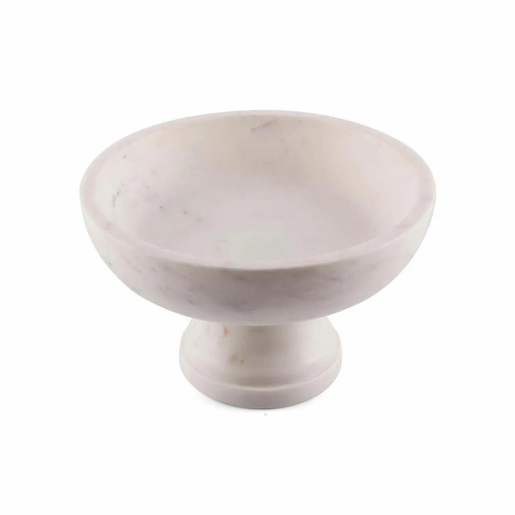 Gala Natural Marble Pedestal Bowl