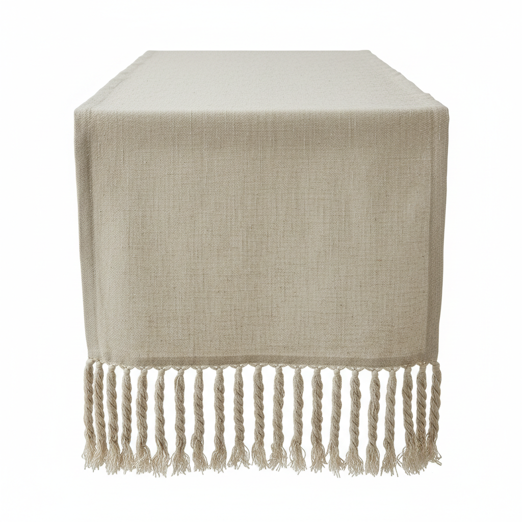 Farmhouse Linen Table Runner full product shot