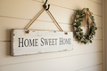 Farmhouse Wooden Wall Sign Home Sweet Home