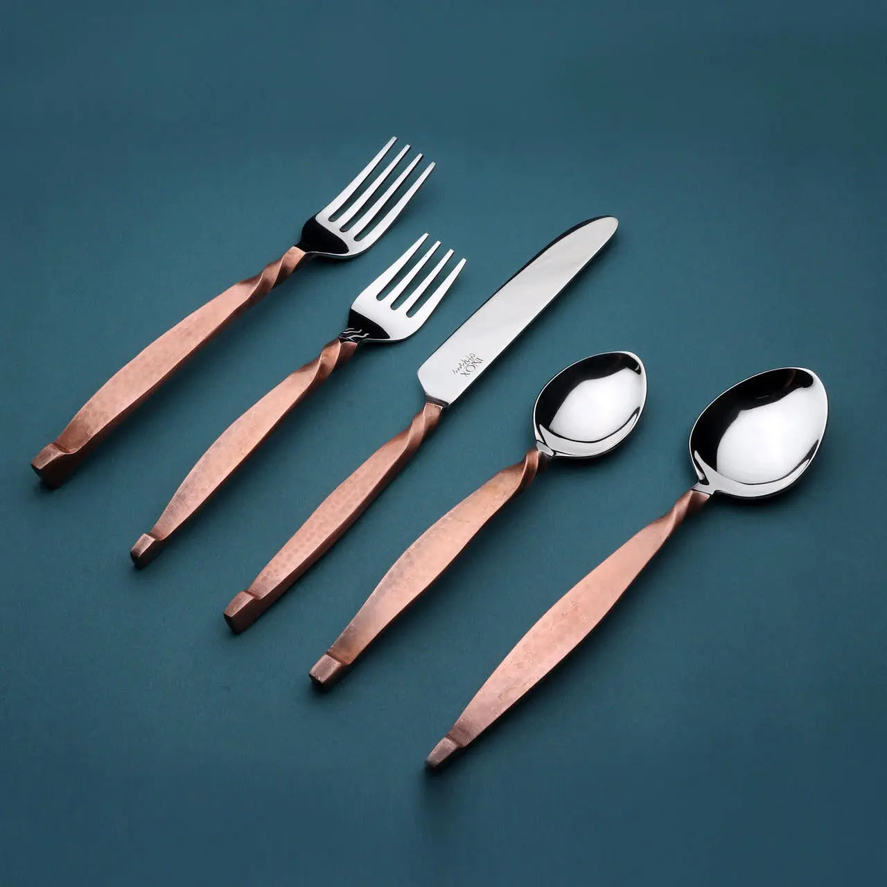 Twisted Urban Flatware, 5-Pc. Place Setting